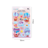 Pegatinas imaginovo globo magic dreams con relieve 210x130 mm en blister