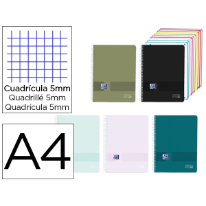 Cuaderno espiral oxford...