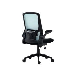 Silla q-connect oficina alba malla base metalica alt max 1110 anc 610 prof 580 ruedas premium color negro azul