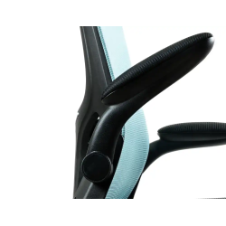 Silla q-connect oficina alba malla base metalica alt max 1110 anc 610 prof 580 ruedas premium color negro azul