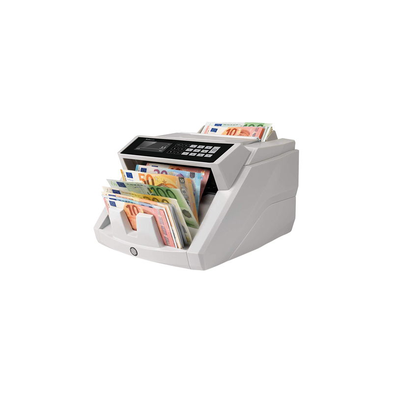 Detector contador de billetes falsos safescan 2465s 7 puntos de verificacion funcion añadir y de fajos