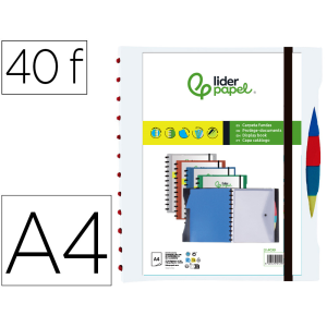 Carpeta liderpapel a4 con...