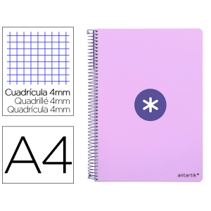 Cuaderno espiral a4...