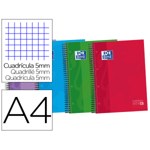 Bloc espiral oxford tapa...