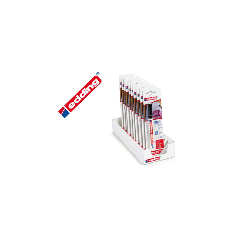 Rotulador edding 8040/1 para tejido color negro