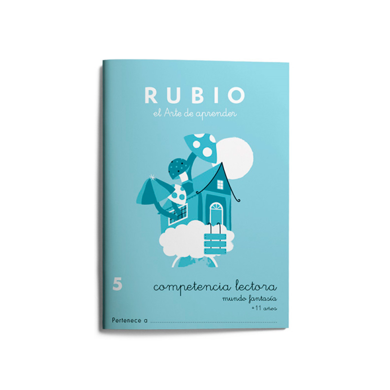 Cuaderno rubio competencia lectora 5 mundo fantasia