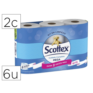 Papel higienico scottex...
