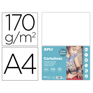 Cartulina apli din a4...