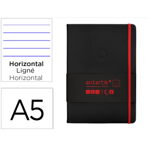 Cuaderno con gomilla...