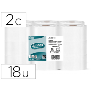 Papel higienico amoos jumbo...