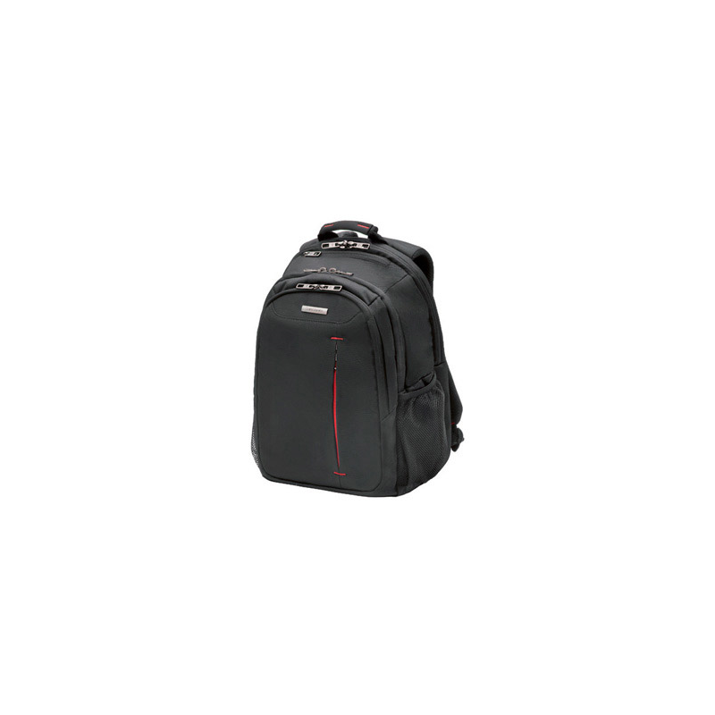 Mochila para portatil samsonite guardit 14/' color negro con asa 4 bolsillos exteriores 180x290x400 mm