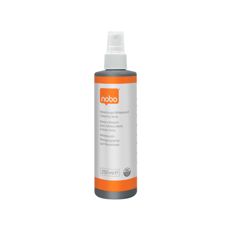 Spray nobo limpiador de pizarras blancas ecologico bote de 250 ml