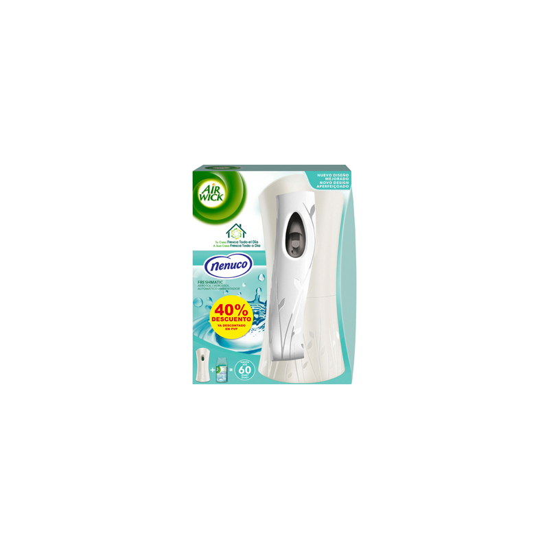 Ambientador spray automatico air wick freshmatic incluye recambio