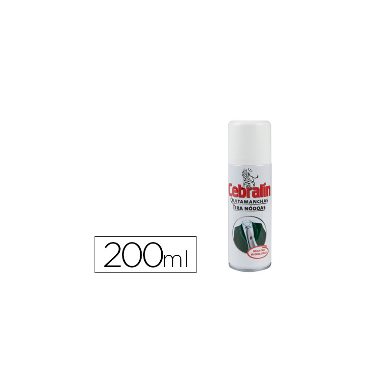 Quitamanchas cebralin spray 200 ml
