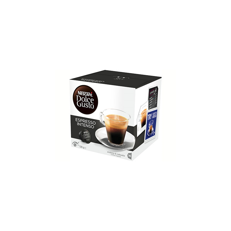 Cafe dolce gusto cafe espresso intenso monodosis caja de 16 unidades