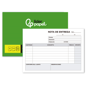 Talonario liderpapel...