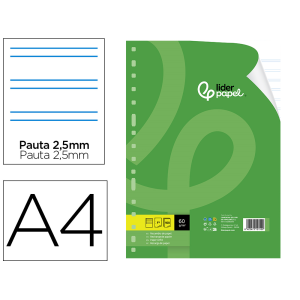 Recambio liderpapel folio...