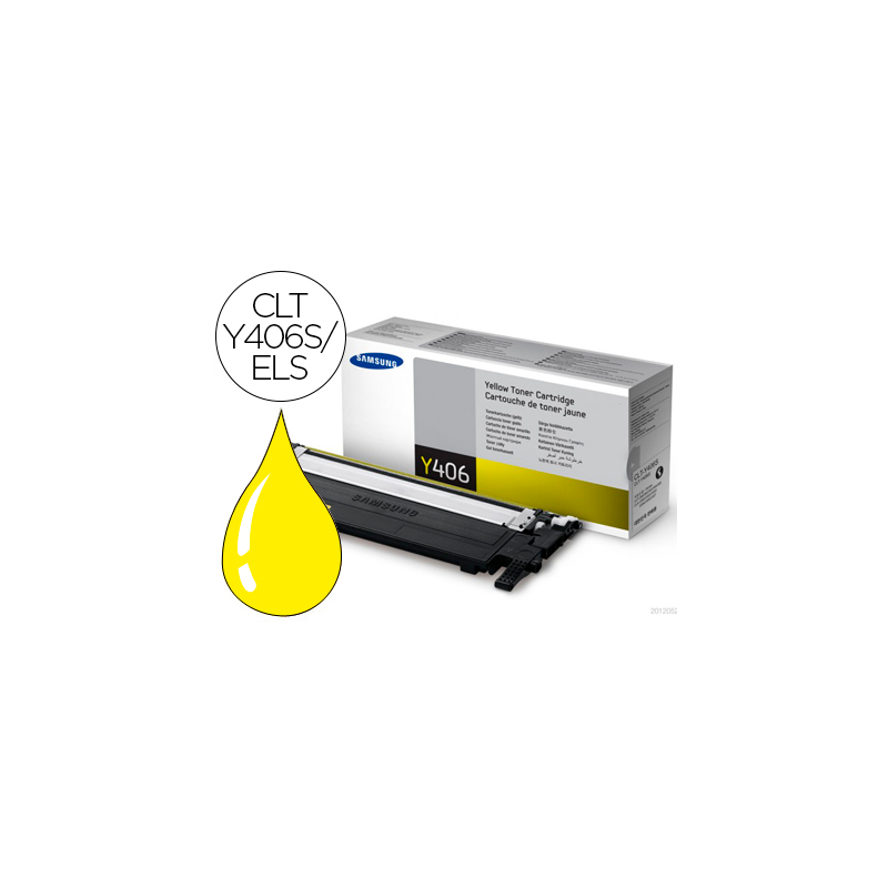 Toner samsung clp360/365 clx3300/3305 amarillo 1.000 pag