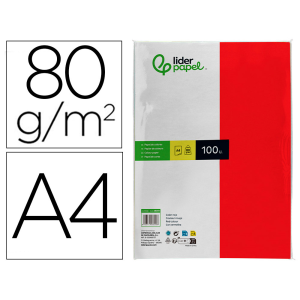 Papel color liderpapel a4...