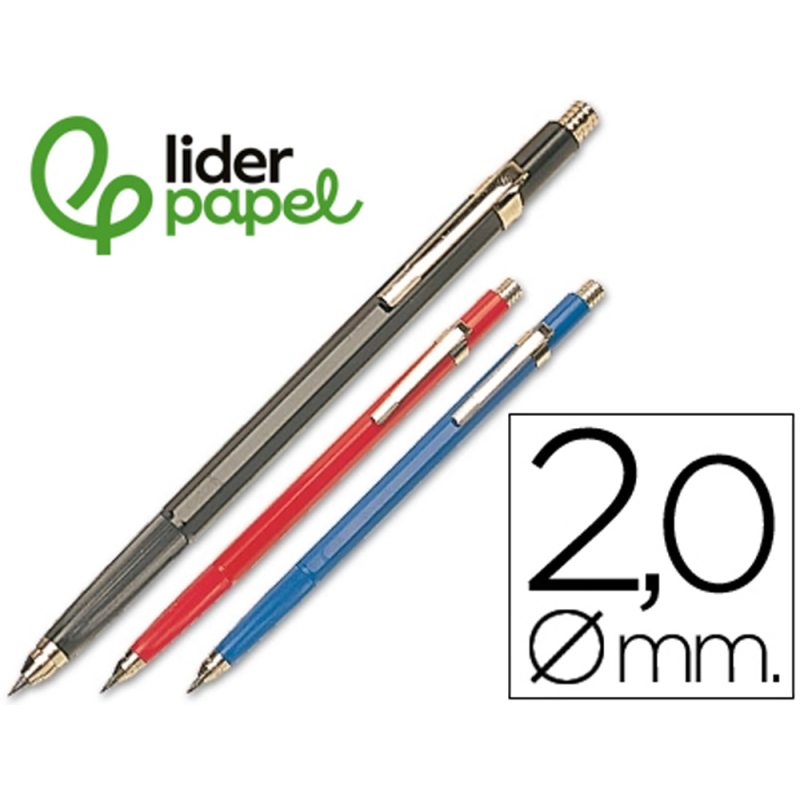 Portaminas liderpapel grafo 2 mm unidad
