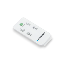 Ventilador blaupunkt pie base redonda 5 aspas 3 velocidades altura regulable con mando distancia+temporizador 45w