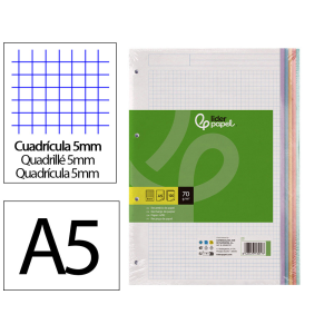 Recambio liderpapel a5 120...