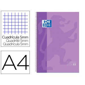 Bloc espiral oxford tapa...