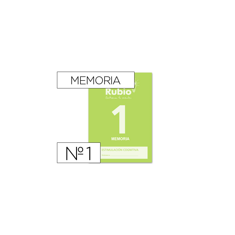 Cuaderno rubio entrena tu mente estimulacion cognitiva memoria 1