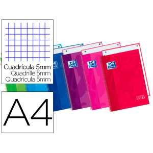 Bloc espiral oxford tapa...