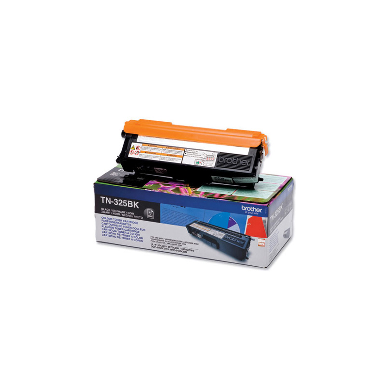 Toner brother tn-325bk negro -4,000pag- hl-4140cn hl-4150cdn hl-4570cdw dcp-9055cdn dcp-9270cdw