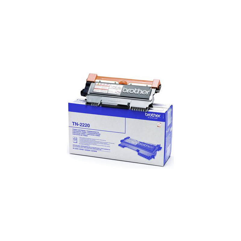 Toner brother tn-2220 -2.600pag- hl-2240d hl-2250dn hl-2270dw dcp-7050 dcp-7060d dcp-7065dn