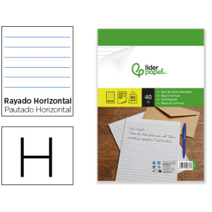Bloc de cartas liderpapel...