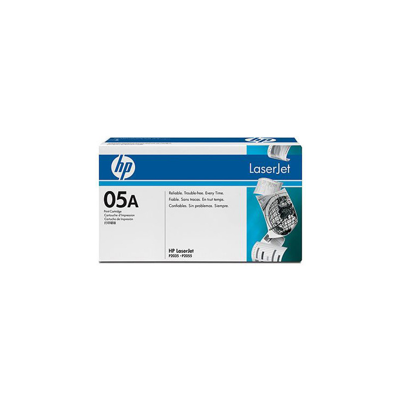Toner hp 05a laserjet ce505a negro 2.300 pag