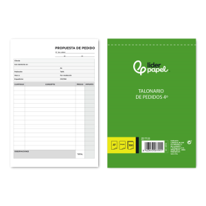 Talonario liderpapel...