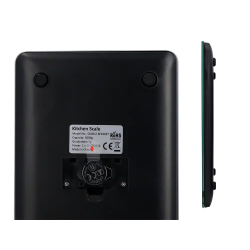 Bascula precision q-connect digital con pantalla lcd precision 1 gr capacidad de 5 gr a 5 kg 200x135x16mm