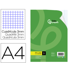 Recambio liderpapel a4 100...