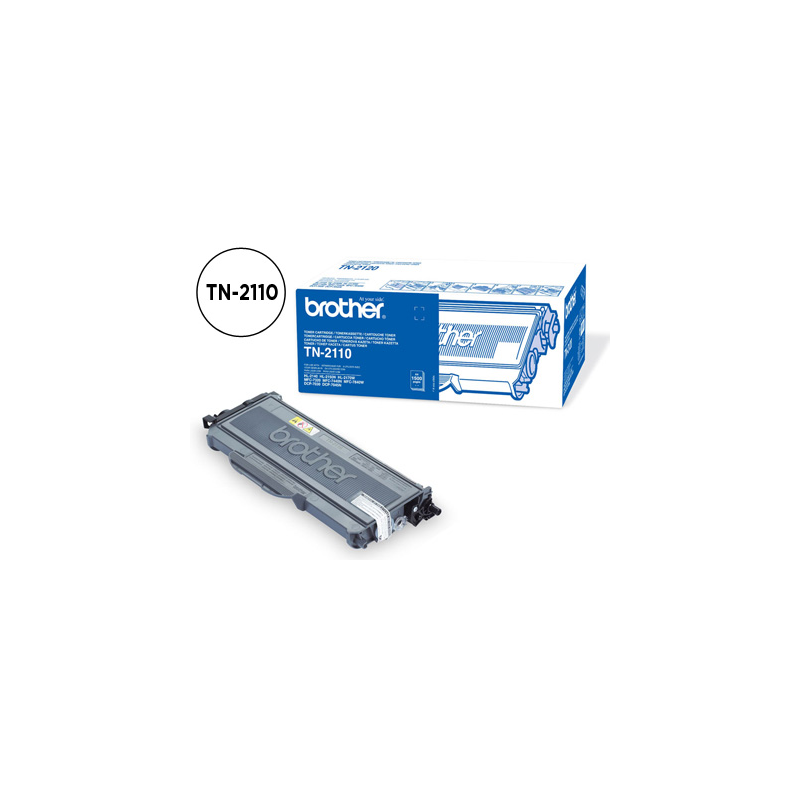 Toner brother tn-2110 hl-2140 hl-2150n hl-2170w dcp-7030/7045n mfc-7320/7440n/7840w -1500pag@5%-