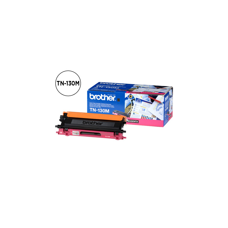 Toner brother tn130m hl-4040cn/4050cdn/4070cdw dcp-9040/9045 mfc-9440/9840 magenta -1.500@5%-