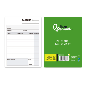 Talonario liderpapel...