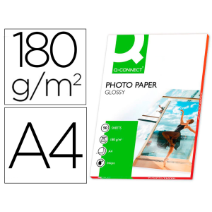 Papel q-connect foto glossy...