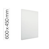 Pizarra blanca nobo modular sin marco acero magnetica 600x450 mm