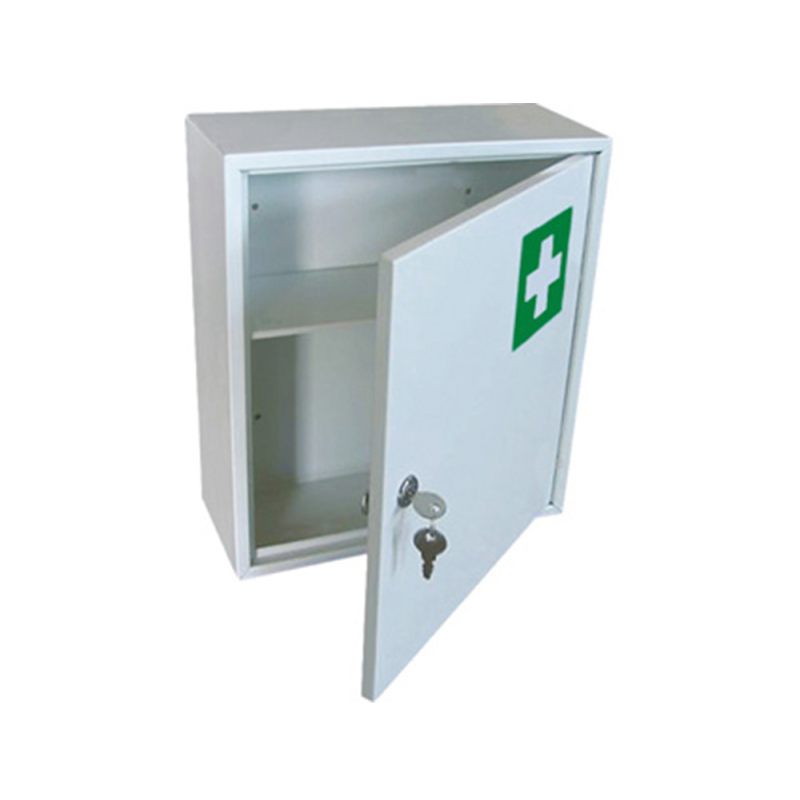 Botiquin q-connect metalico vacio primeros auxilios 215x320x80mm