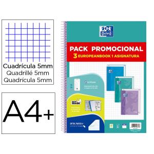Cuaderno espiral oxford...