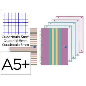 Cuaderno espiral oxford...