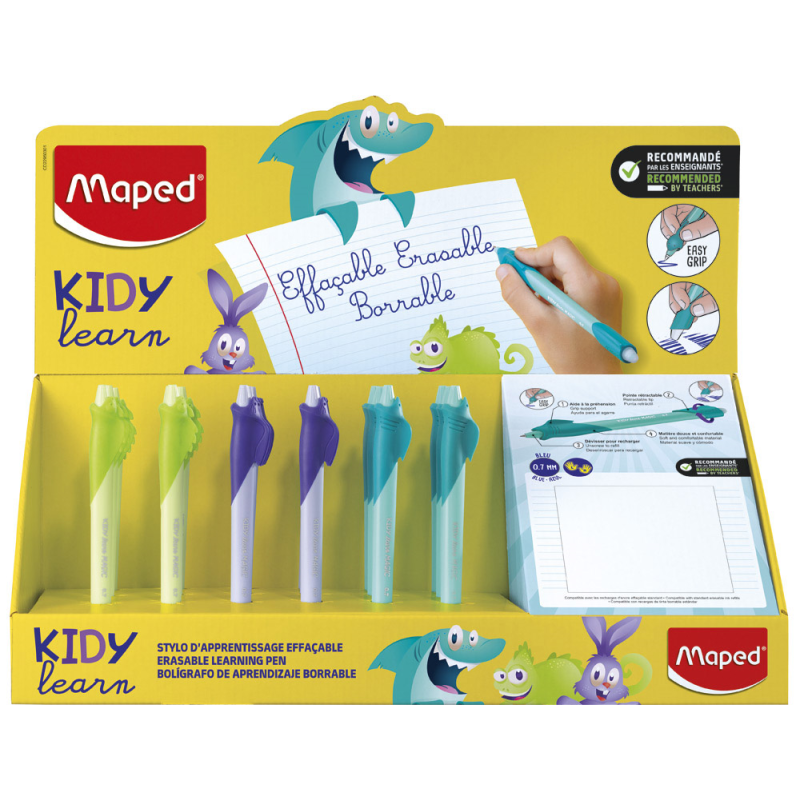 Boligrafo borrable maped kidy learn
