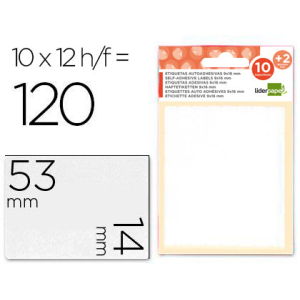 Etiquetas liderpapel sobre...