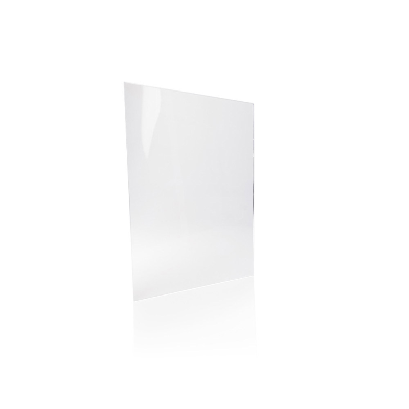 Lamina acrilica djois personalizable din a5 transparente grosor 3 mm pack de 10 unidades