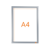 Marco porta anuncios nobo impression pro din a4 marco de clip aluminio 235x13x325 mm
