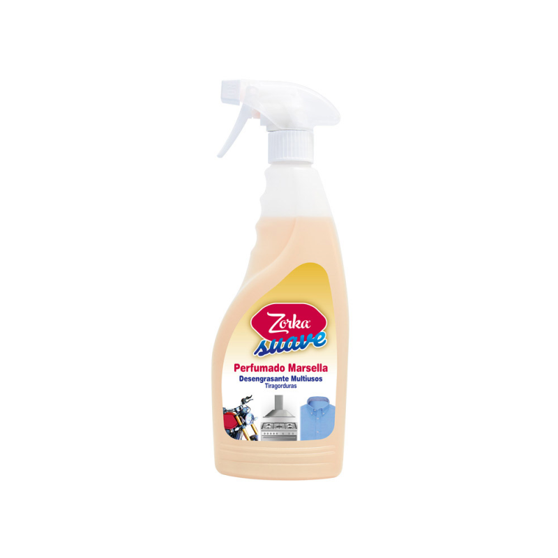 Limpiador desengrasante multiusos marsella zorka con pistola pulverizadora 750 ml