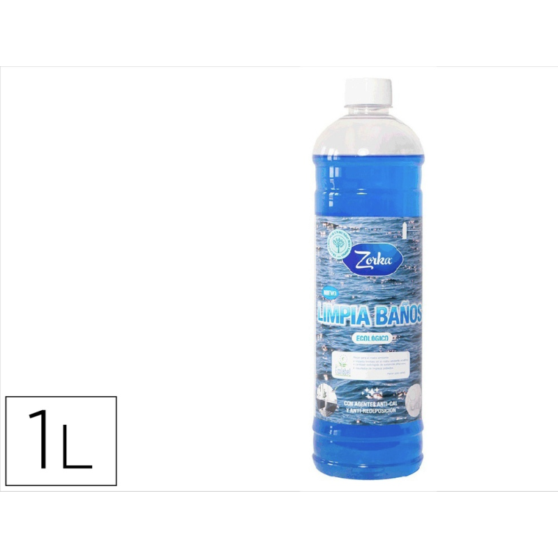 Limpiador baño ecologico zorka botella 1 litro